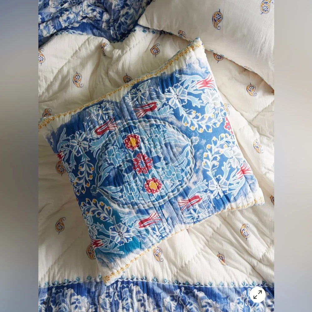 Anthropology Emari Euro Sham Set of 2